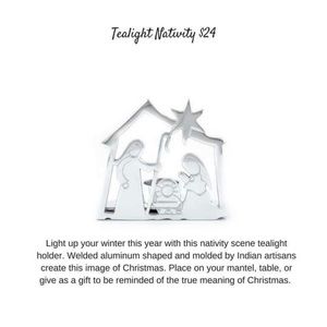 Trades of Hope Tealight Nativity